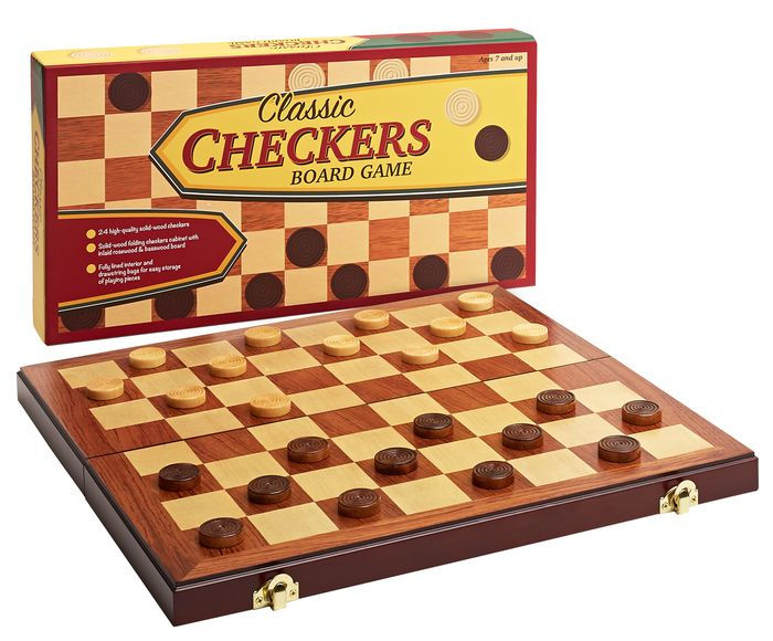 Classic Checkers Board Game by Beautyland 9780594601708 Item