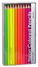 Neon Color Pencil Set of 12 (3.75''X7.25''X1.5'')