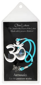 Title: Artmarks by Cynthia Gale - Ohm Lotus Bookmark