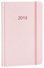 2018 Weekly 5x8 Pink Book Cloth Engagement Calendar