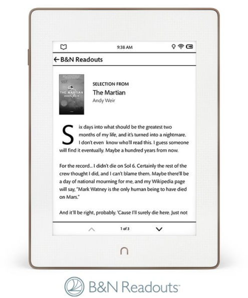 Alternative view 8 of Refurbished NOOK GlowLight Plus