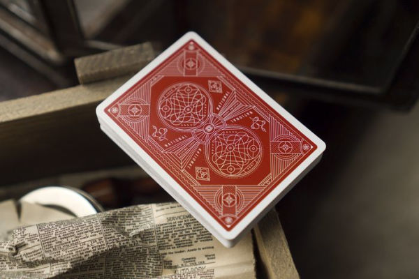 Red National Playing Cards