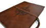 Alternative view 2 of Vintage Brown I Embroidered Compass Italian Leather Journal (6''x 8.25'')