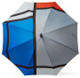 MoMA Mondrian Trafalgar Square Stick Umbrella (43'' Dia.)