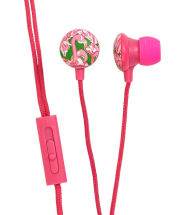 Title: Lilly Pulitzer Earbuds, Pink Colony