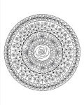 Alternative view 2 of Zendoodle Coloring: Inspiring Zendalas: Mystical Circles to Color and Display