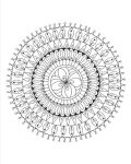 Alternative view 3 of Zendoodle Coloring: Inspiring Zendalas: Mystical Circles to Color and Display