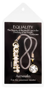 Title: Artmarks by Cynthia Gale - Equality Bookmark