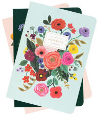 Title: Garden Party Stitched Notebooks