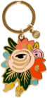 Rosa Enamel Keychain
