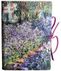 Monet Garden Printed Leather Journal (6