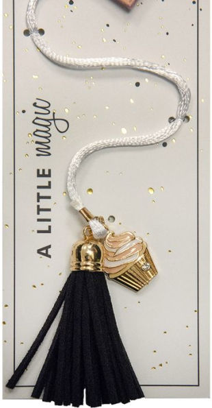 Leatherette Tassel Bookmark Choose Happy