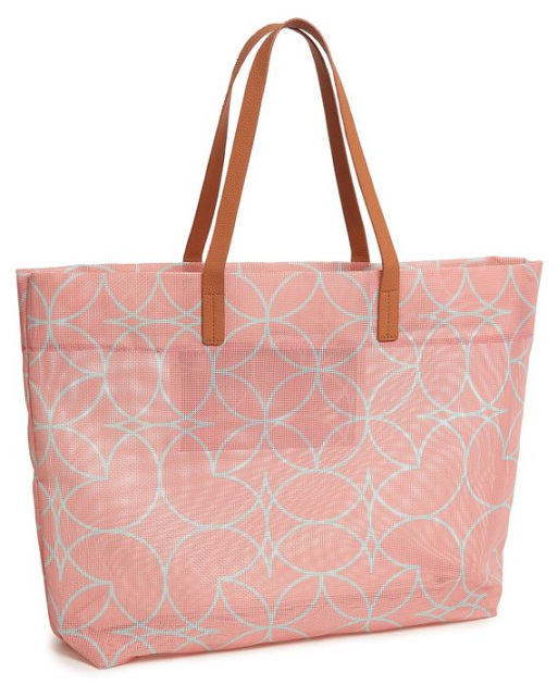 Barnes & Noble Exclusive Summer Tote Pink Print by Barnes & Noble