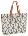 Barnes & Noble Exclusive Summer Tote - White Print