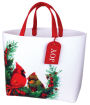 White Tote with Cardinals