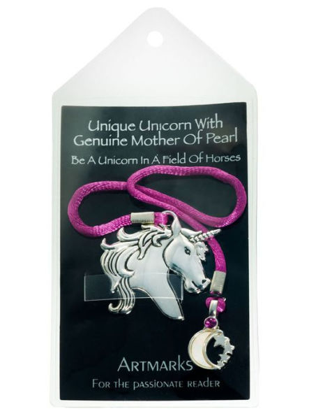 Artmarks by Cynthia Gale - Unique Unicorn With Genuine Mother of Pearl