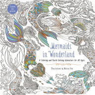 Title: Mermaids in Wonderland: A Coloring and Puzzle-Solving Adventure for All Ages, Author: Marcos Chin