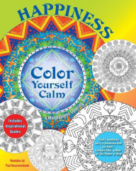 Title: Happiness: A Mindfulness Coloring Book, Author: Tiddy Rowan