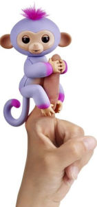 Title: Fingerlings Baby Monkey Purple Sydney