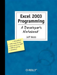 Title: Excel 2003 Programming: A Developer's Notebook, Author: Jeff Webb
