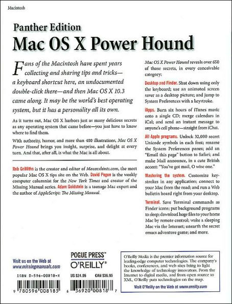 Mac OS X Power Hound: Teach Yourself New Tricks