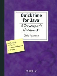 QuickTime Java: A developer's Notebook