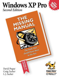 Title: Windows XP Pro: The Missing Manual: The Missing Manual, Author: David Pogue