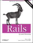 Alternative view 1 of Rails: Up and Running: Lightning-Fast Web Development