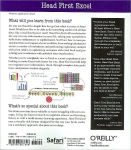Alternative view 2 of Head First Excel: A learner's guide to spreadsheets