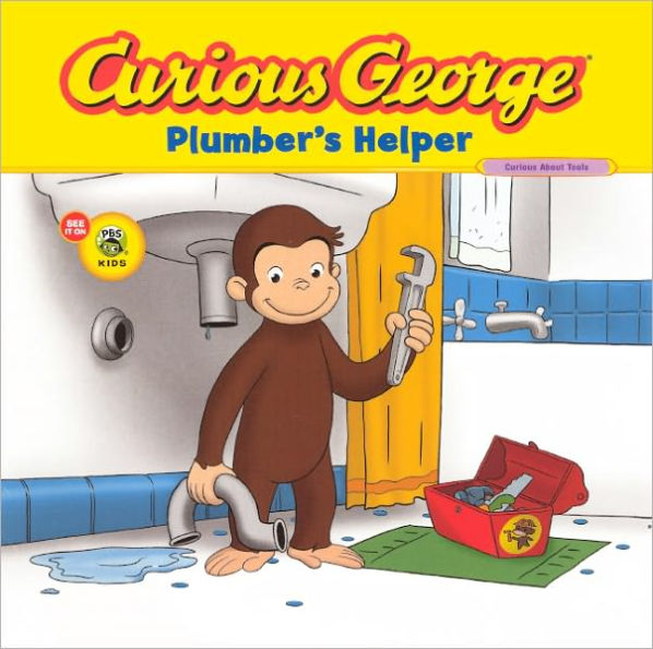 Curious George Plumber's Helper (Turtleback School & Library Binding Edition)