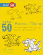 Draw 50 Animal 'Toons (Turtleback School & Library Binding Edition)
