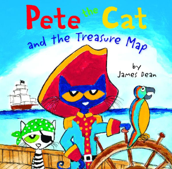 Pete the Cat and the Treasure Map (Turtleback School & Library Binding Edition)