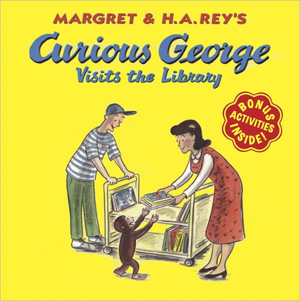 Curious George Visits The Library By H. A. Rey, Margret Rey, Martha ...