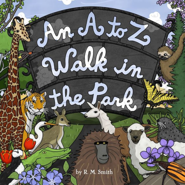 An A to Z Walk in the Park: Animal Alphabet Book for Kids
