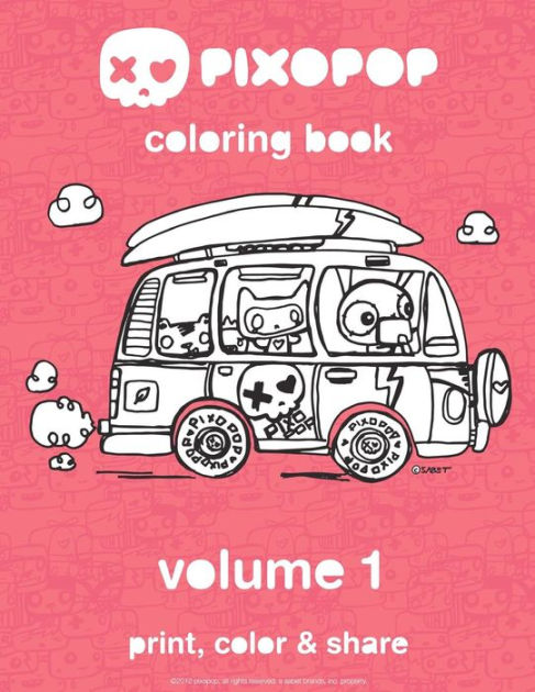 Pixopop Coloring Book Volume 2