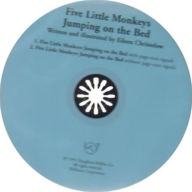 Title: Five Little Monkeys Jumping on the Bed, Author: Eileen Christelow