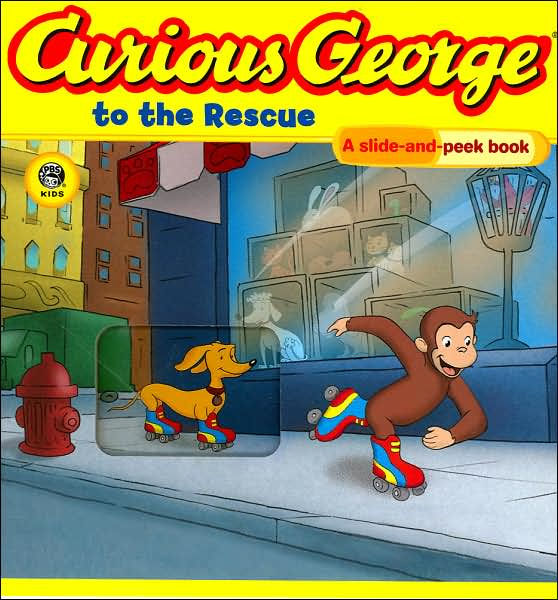 Curious to the Rescue A Slide and Peek Book by H. A. Rey