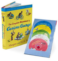 Curious George Complete Adventures Deluxe Book and CD Gift Set