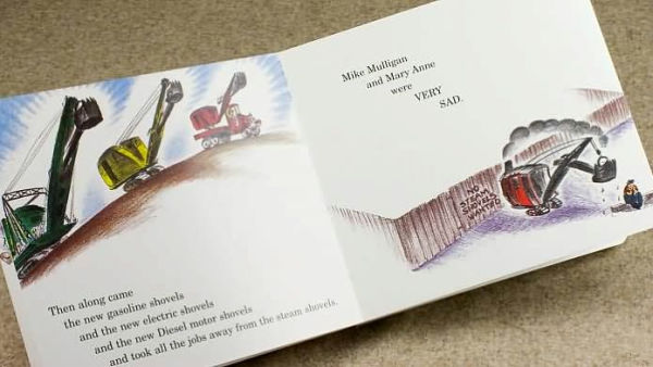 Mike Mulligan and His Steam Shovel Board Book