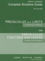 Precalculus with Limits and Precalculus Functions and Graphs : A Graphing Approach