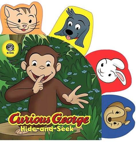 Curious George Hide-and-Seek Tabbed Board Book