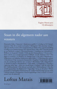 Title: Staan in die algemeen nader aan vensters, Author: Loftus Marais