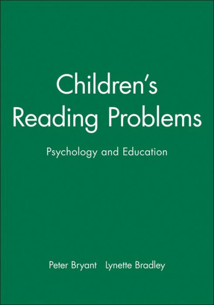 Children's Reading Problems: Psychology and Education / Edition 1