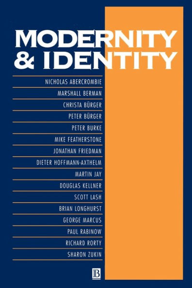 Modernity and Identity / Edition 1
