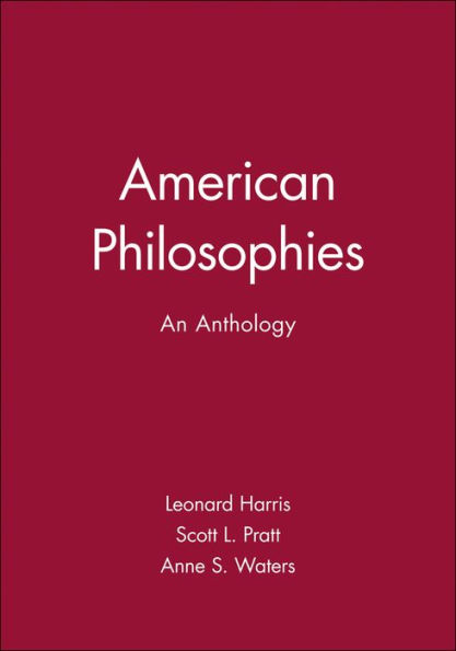 American Philosophies: An Anthology / Edition 1