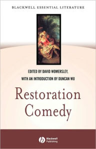 Title: Restoration Comedy / Edition 1, Author: David Womersley