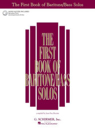 Title: The First Book of Baritone/Bass Solos Book/Online Audio / Edition 1, Author: Hal Leonard Corp.