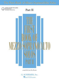 Title: First Book of Mezzo-Soprano/Alto Solos Part 2 with CD, Author: Hal Leonard Corp.