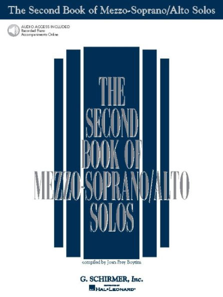 Second Book of Mezzo - Soprano/Alto Solos