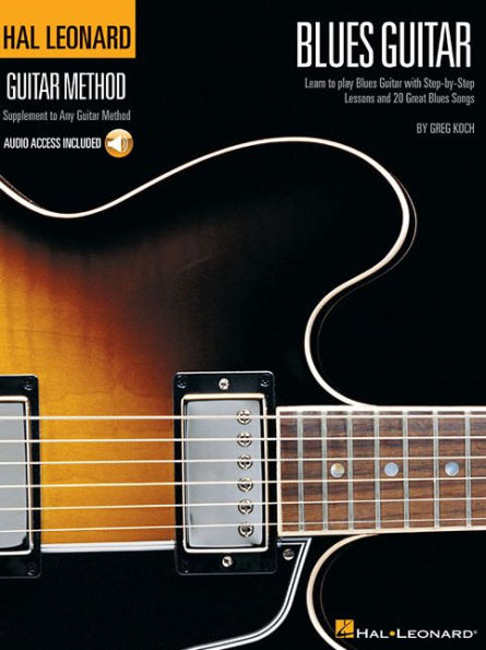Hal Leonard Guitar Method - Blues Guitar Book/Online Audio